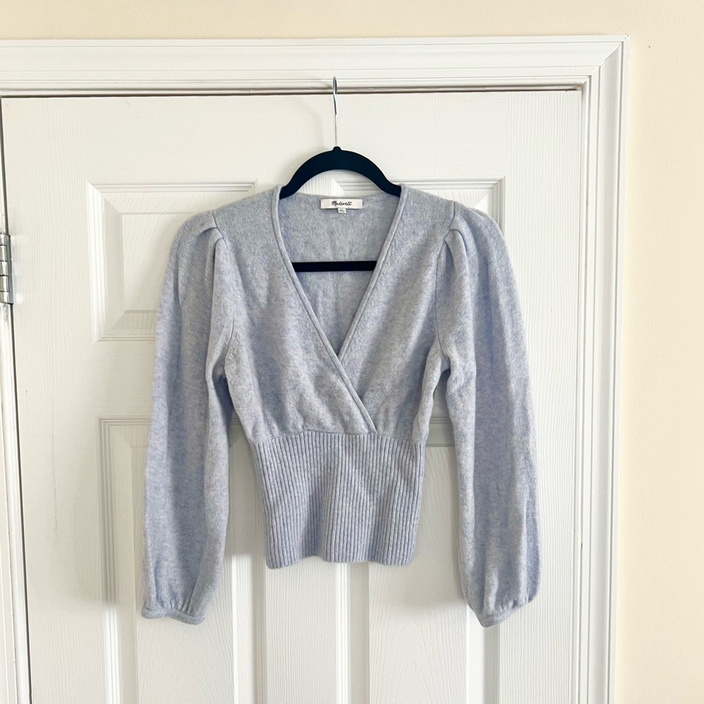 Madewell Pastel Blue Sweater